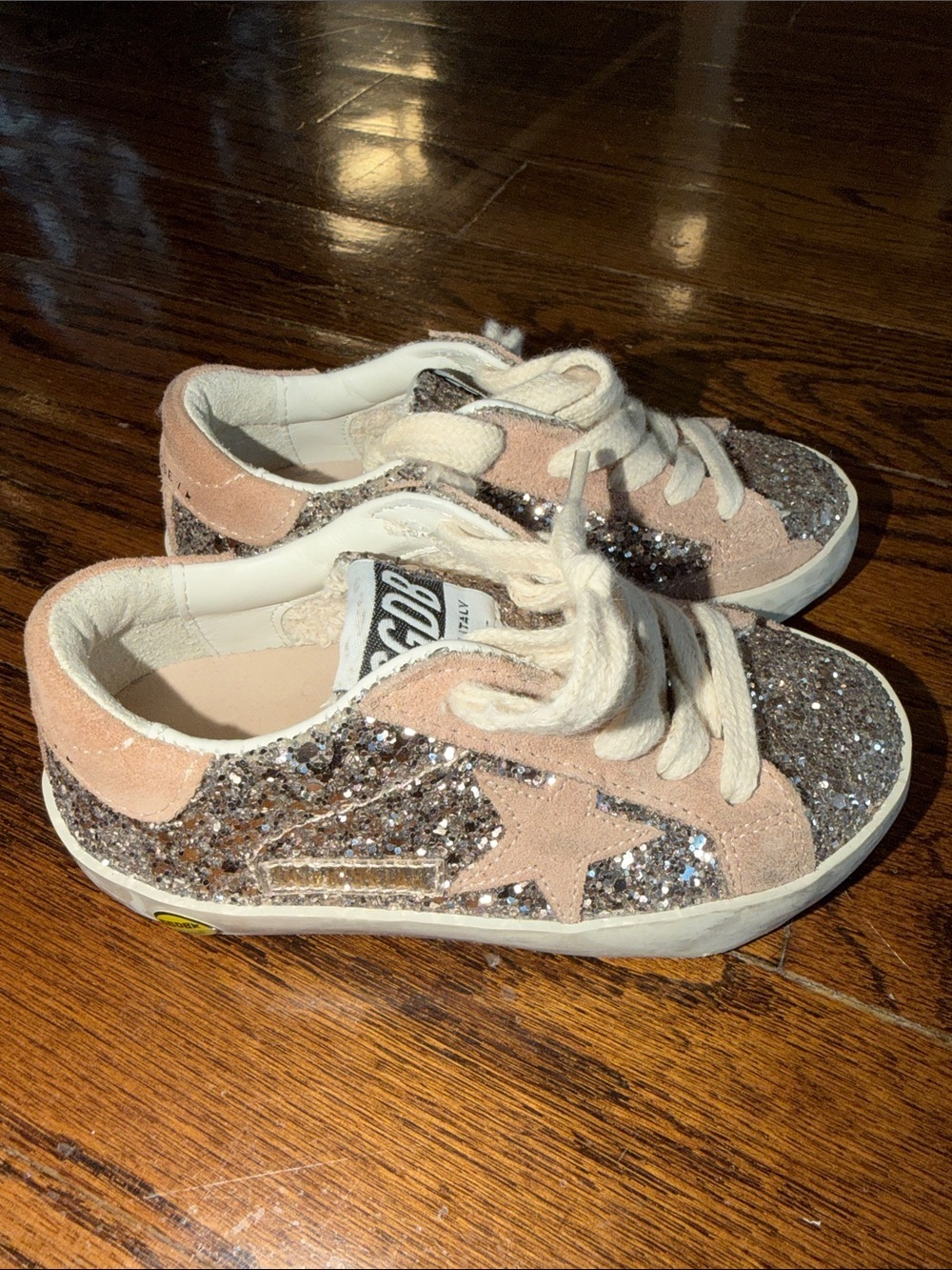 GOLDEN GOOSE Toddler Old School Star Sneakers 24